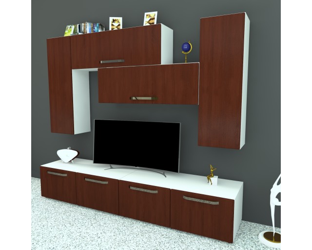 Living Armonia V4 MDF Cedru - cu manere